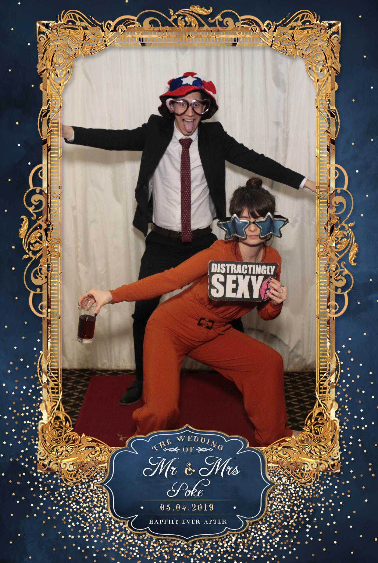 Mr & Mrs Poke | View more photos from the event at gallery.myphotoboothexperience.co.uk/u/MyPhotoBoothExperienceLtd/Mr-Mrs-Poke